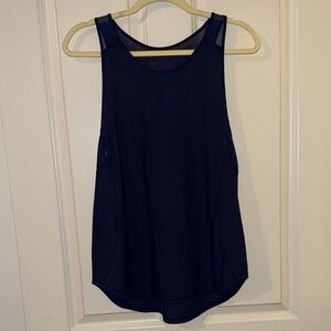 Midnight blue Women's workout top